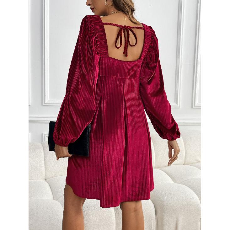 Spring And Summer New Multi-Color Casual Pure Cotton Versatile Elegant And Sexy Daily Dating Commuting Dress For Women
