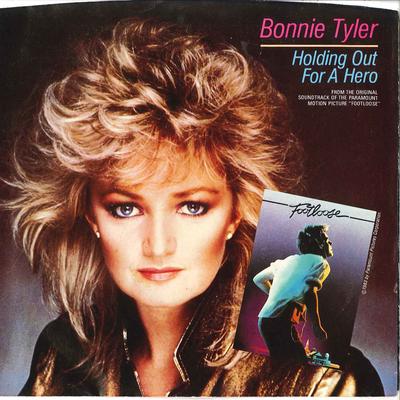 7inch Record BONNIE TYLER  Holding Out For A Hero  Faster Tha 3804370 COLUMBIA 1984 US Pop Used