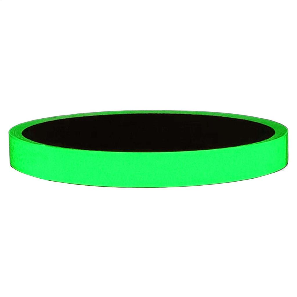 Glow In the Dark Tape Exit Sign Stickers Fluorescent Duct Tape Glow In the Dark Sign for Floor Wall Steps Classroom Stage