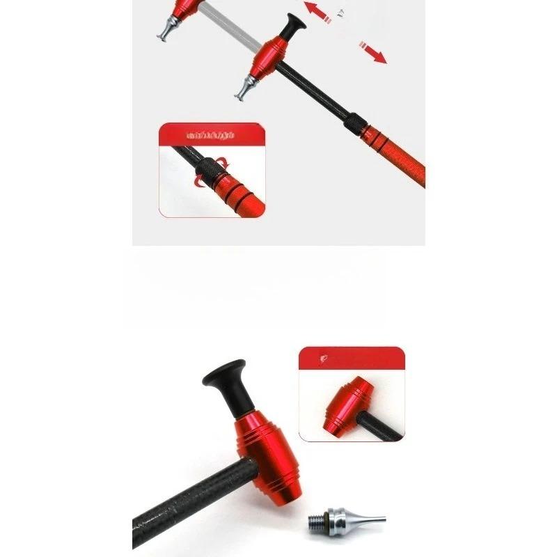 1 Set für Hagelschadenentfernung an Auto und Kühlschranktür Autoersatzteile Karosserie-Reparaturwerkzeuge mit Aluminium-Gleithammer