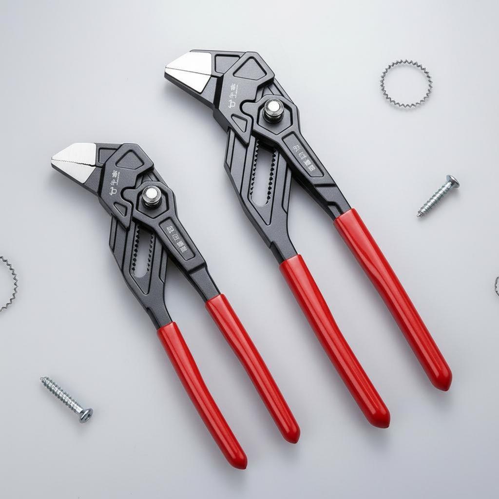 Quick Adjust Pliers High Hardness Channel Joint Pliers Hand Tool Long-Lasting for Plumbing