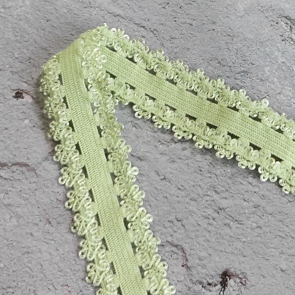 10 Yards 10 Yards Length Elastic Lace Ribbon Colorful Pattern 20mm Width Stretch Lace Trim Stretchy Material Elastic Weave