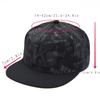 Embroidered Letter Printed Snapback Cap Flat brim Adjustable Sun Protection Baseball Cap For Ladies Men Sport Hiking Hip-Hop  Practical Use