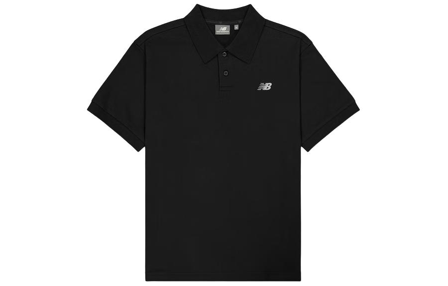 New Balance Polo Shirt Men s Black NFE21011-BK S