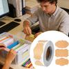 300 PCS Jar Labels Stickers Writable Blank Tags Roll 5x3cm Adhesive Stickers for Food Storage Bottle Lid Pantry Organization
