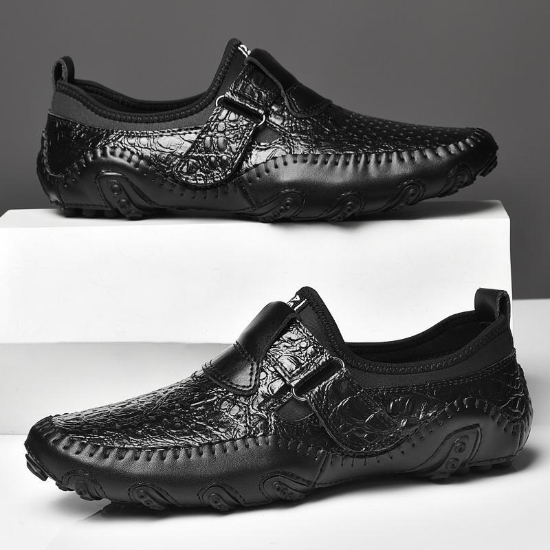 Fashion Luxury Casual Shoes Men Loafers Breathable hollow Flat High Quality Designer Shoes Men Moccasins Sneaker Footwear Male