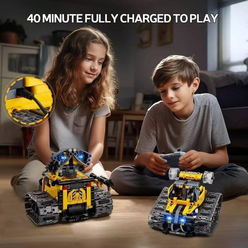 Remote Control Wall-e Robot Building Blocks Compatible With For Boys**