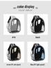 Transparent Space Capsule Pet Backpack for Cats & Small Dogs