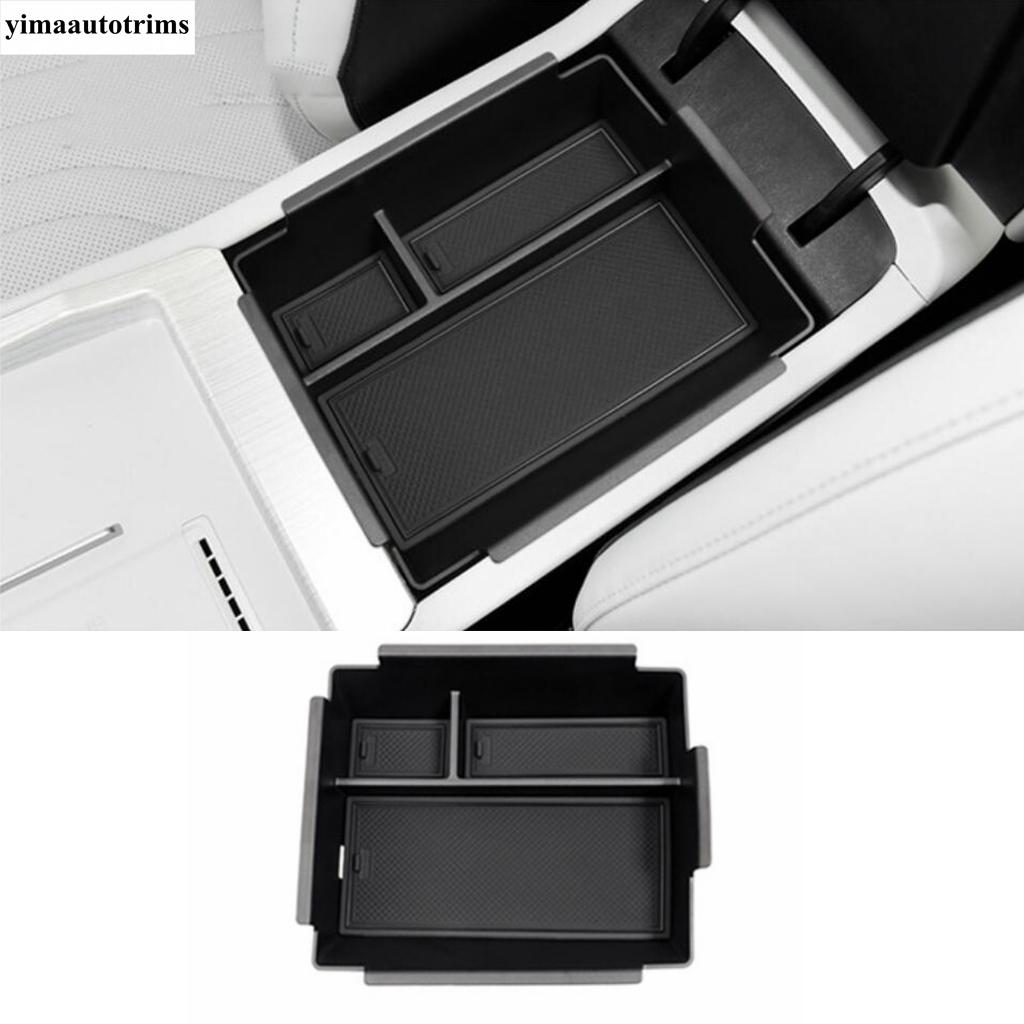 Boîte de rangement pour accoudoir de console centrale de voiture Contenant inférieur central Organisateur de gants Accessoires Pour GEELY GALAXY E5 / EX5 2024 2025
