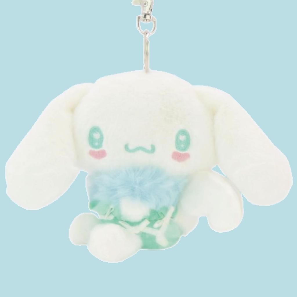 Nakajima Corporation Sanrio Characters Mint Angel Cinnamoroll Mascot 202536-24 H11 X W17.5 X D5cm