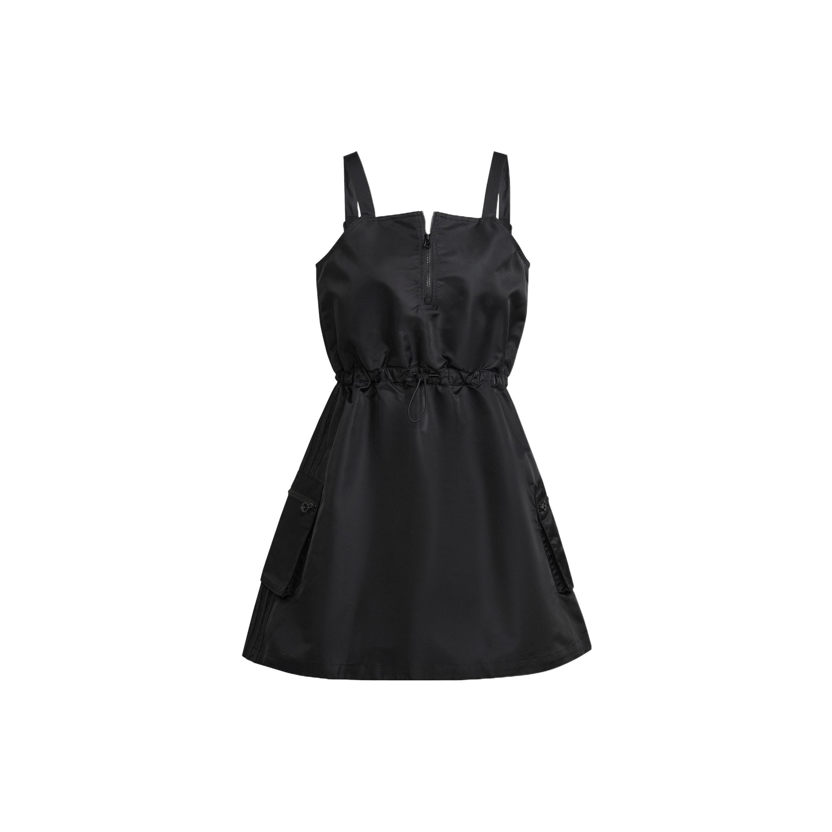 (WMNS) adidas Nylon Dress Asia Sizing Black Women s HL9066 M