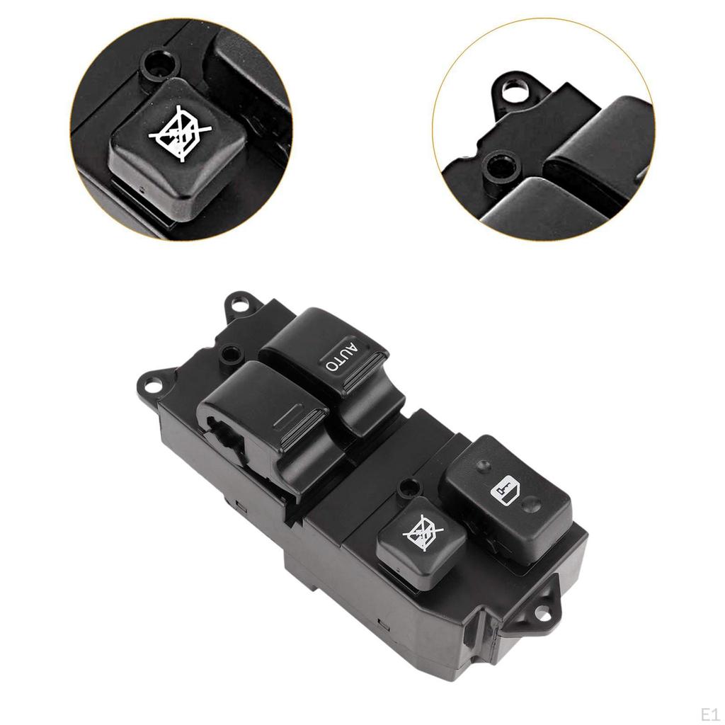 Window Control Switch Front Left Sturdy Automotive Accessories Easily Install Spare Parts