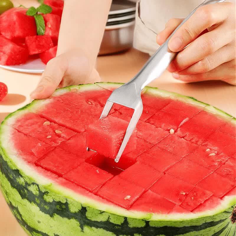 Double-Head Stainless Steel Watermelon Slicer