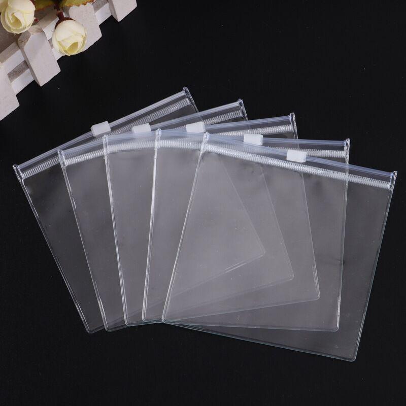 Clear PVC Zipper Bag for Jewelry and Cosmetics Storage