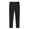 Men's Summer New Ice Silk Quick-drying Casual Pants Green Boys Running Sports Solid Color Straight Versatile Trousers Men