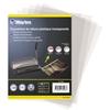Couverture De Reliure A4 Feuille Plastique Transparente 200 Microns Pack De 100 Feuilles