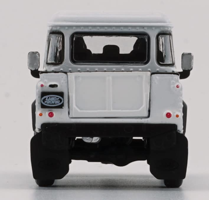 Scherer Designs BM Creations Land Rover Defender 110 Pickup 16 White LHD Scale Model 64B0199 1/64