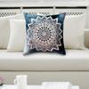 45x45cm Square Throw Pillow Covers Datura Flowers Pillow Cover Cushion Cover(J)