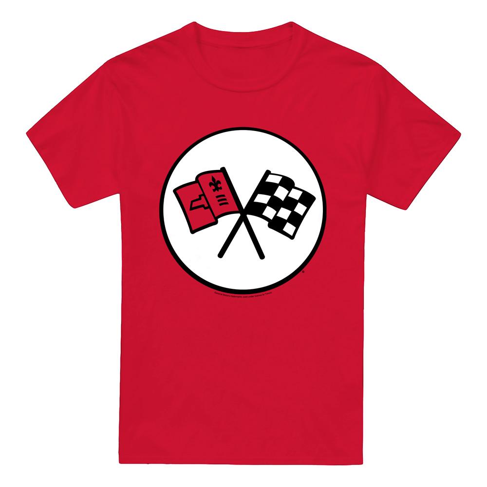 Chevrolet Unisex Adult 2Nd Gen Vette Logo T-Shirt