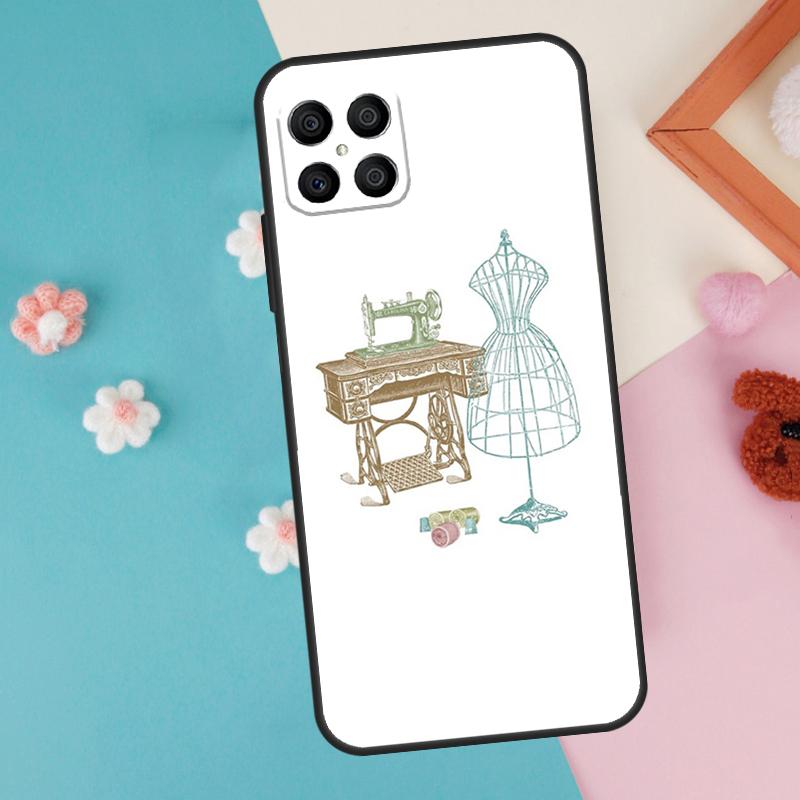 Sewing Machine Case For Honor 200 Pro 50 70 90 X9a X8a X8 X9 X8b X9c X9b Honor Magic 7 Pro 5 6 Lite Cover