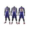 James Jersey No. 23 Lakers Children's Basketball Uniform Set