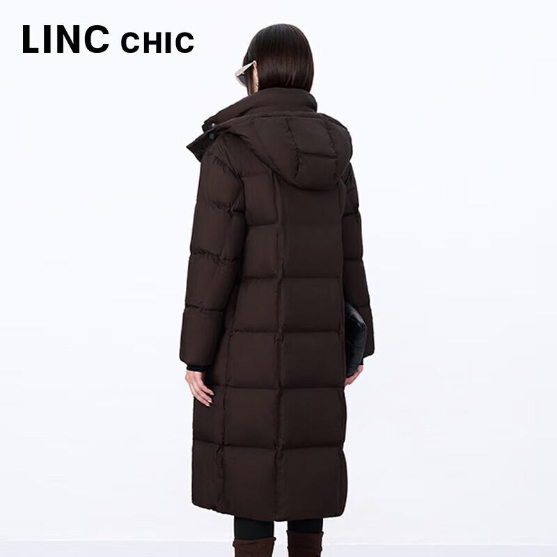 Jin Yujie Women's Maillard Thickened Long Duck Down Puffer Coat