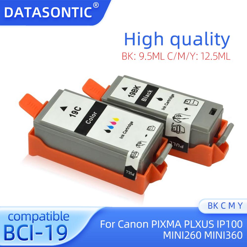 BCI-19 BCI-19 Color Compatible Printer Ink Cartridge for Canon PIXUS IP100 IP110 MINI360 MINI260 Printer BCI19 BCI 19C Cartridge