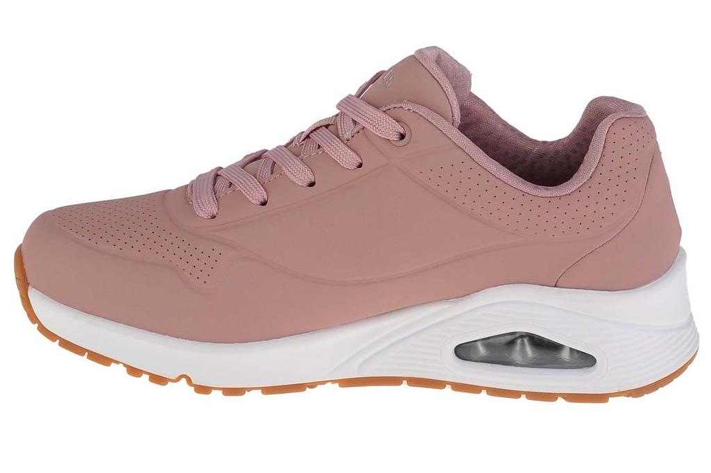 Skechers Uno-Stand On Air, Womens Pink Sneakers