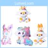 Peluche Pokemon Sylveon Scorbunny Cheval Arc-en-ciel Peluche Douce Pour Fans d'Anime