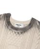 CRITIC Wormhole Spray Cable Knit Beige