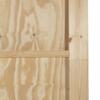 ORKDAL Sliding Door Natural Finish 61 X 198.5 Cm Solid Pine Wood