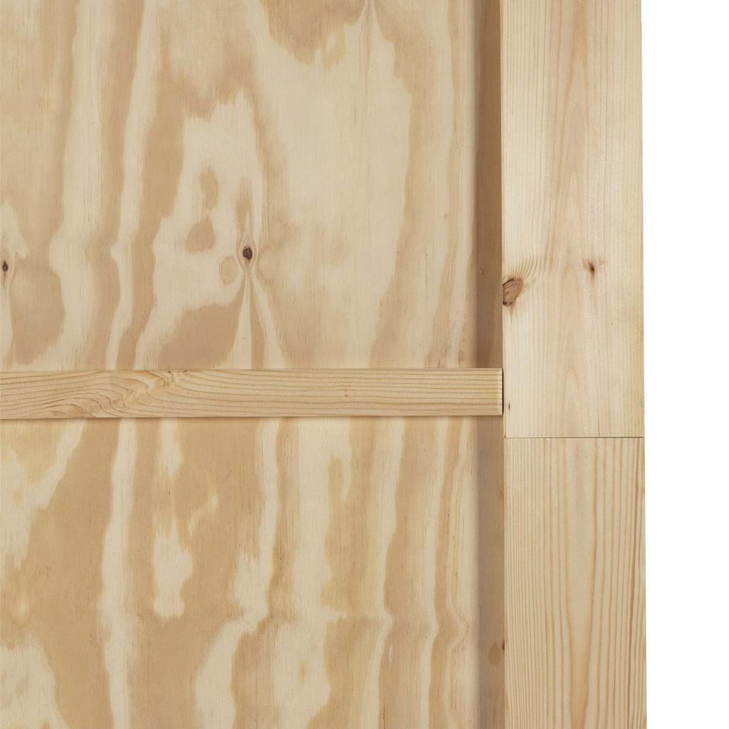 ORKDAL Sliding Door Natural Finish 61 X 198.5 Cm Solid Pine Wood