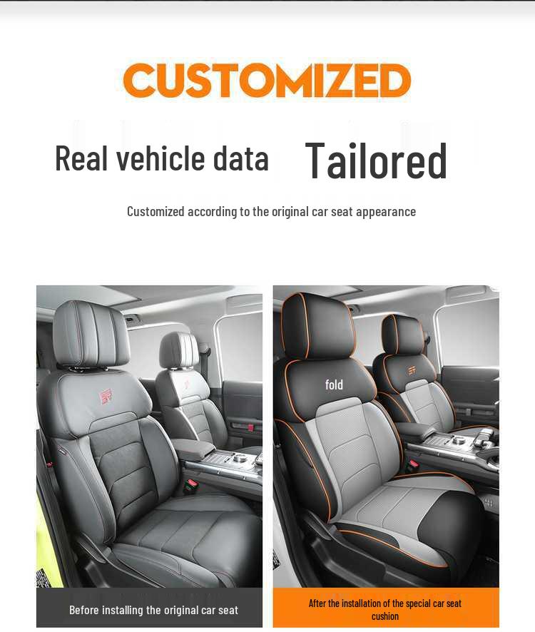 Jetour Shanhai T2 2026 Universal Leather Seat Cushion - Full Coverage for All Seasons