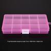 Multi-Size Transparent DIY Jewelry Storage Box Set