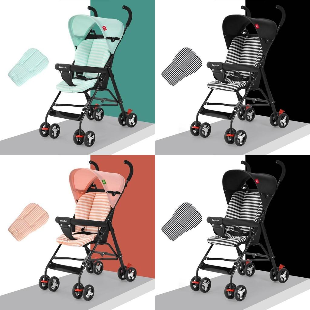Ultralicht Draagbare Kinderwagen Compact Parapludesign Voor Gemakkelijk Reizen