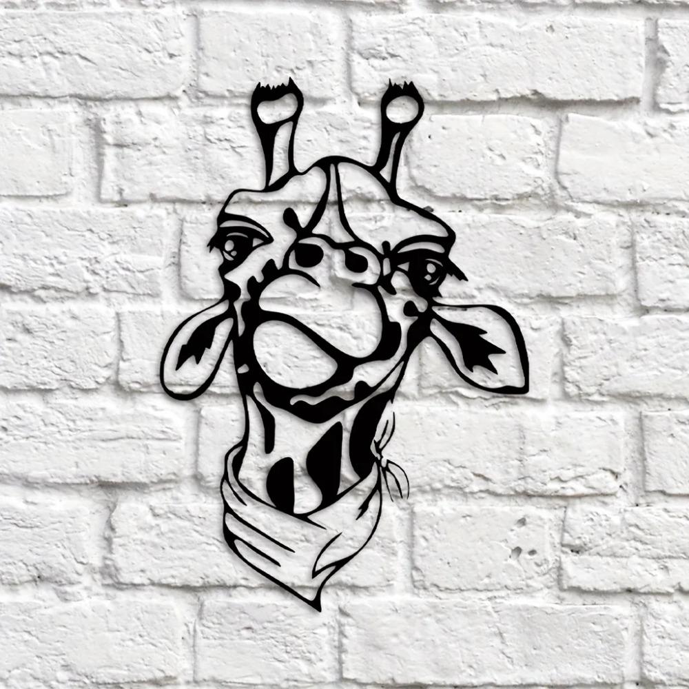 Cute Giraffe Wall Art for Home Decor - Perfect for Bedrooms, Dorm Rooms, Restaurants, and More | Charming & Unique Design