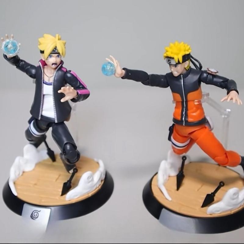 Blokees Naruto Uzumaki Boruto Kurama Model Assembly Toy CHAMPION CLASS Anime Action Figures Toy Collectible Statue Birthday Gift