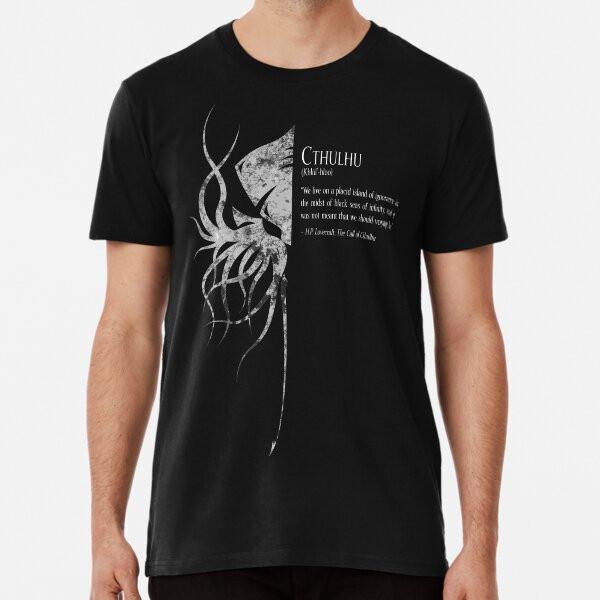 Cthulhu (granito)  S a 5XL Feita na AU/EUA Camiseta