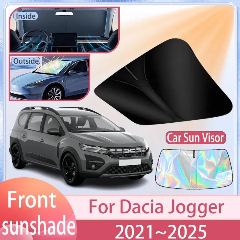 Car Front Windshield Sunshade For Dacia Jogger ~2025 2024 Windshield Sunshade Cover Anti UV Protection Accessories