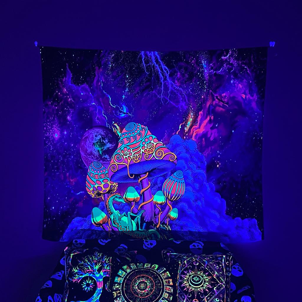 Bohemian Tapestry Wall Hanging - Decorative Fabric Background Tapestry For Home Decor, Boho Wall Art, And Tapestry Decor