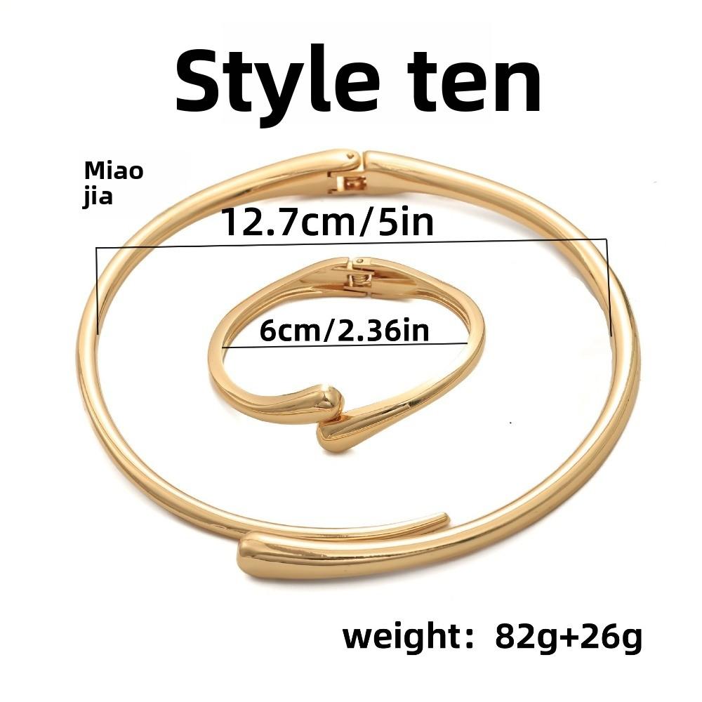 Bracelet INS Minimalist Irregular Wave Jewelry Metal Glossy Bracelet Ladies Jewelry