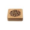 1PC Round Meditation Wood Censer Home Decor Hollow Out Study Room Accessory Aromatherapy Box Yoga Multiple Options Available