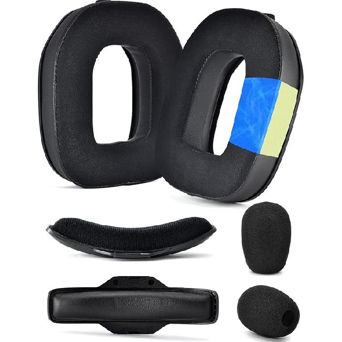 A40 TR Mod Kit – defean Replacement Earpads and Headband Compatible with Astro Gaming A40 TR Headset,Ear Cushions, Upgrade High-Density Noise