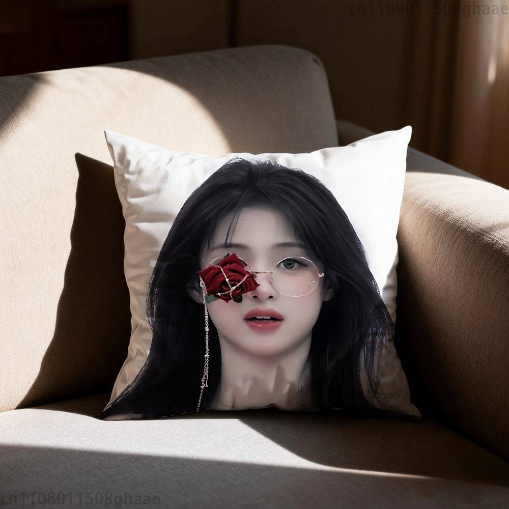 Cute Singer AAhyeon Pillowcase Casual Style Decoration Suitable for Home Decoration Excluding Pillow Core