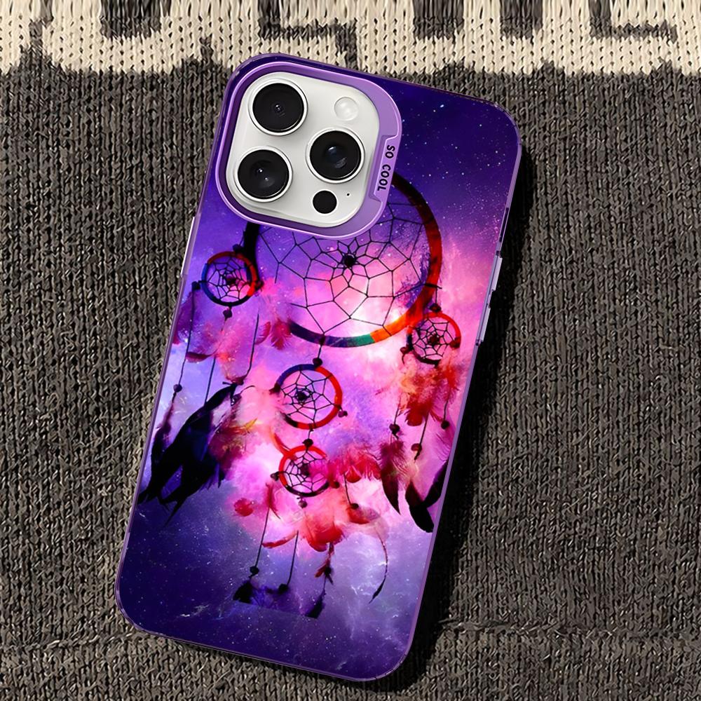 Dreamcatcher Phone Case For iPhone 16 15 14 13 12 11 Pro Max X XR XSMAX 8 7 Plus Matte Shockproof Back Cover