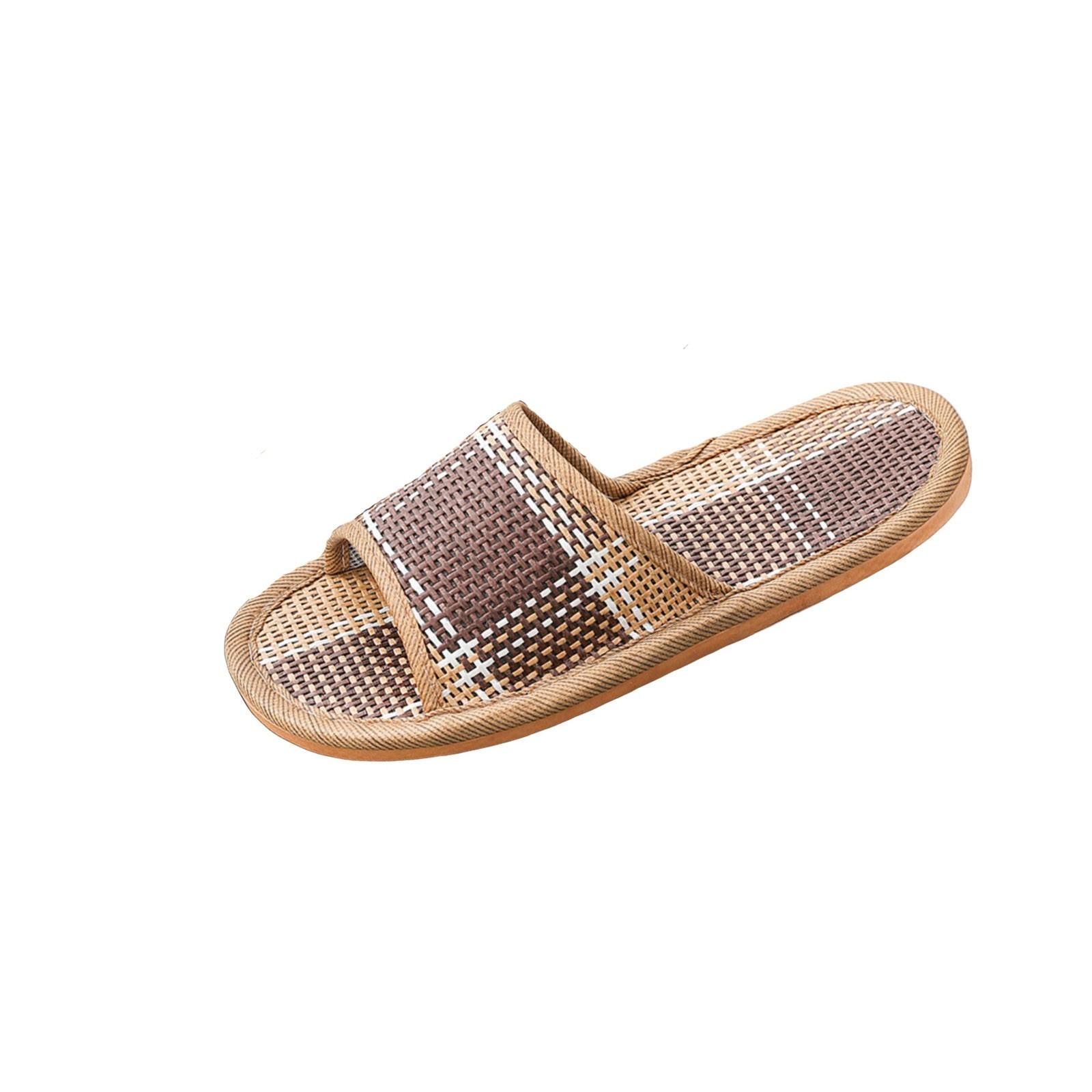 

Женские и мужские модные повседневные домашние тапочки для пар, домашние сандалии на плоской подошве 40-41