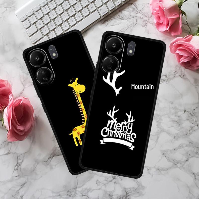 Colorful Cross-border Phone Case for Redmi 13 4G/Note 13R 5G/Poco M6 4G