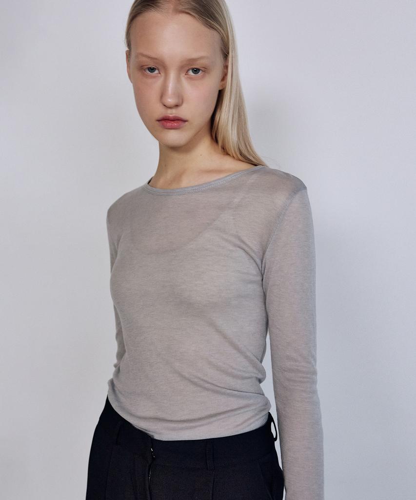 Nigaennikol [Essential] Wool Tencel Tee_8 Color (B Type)