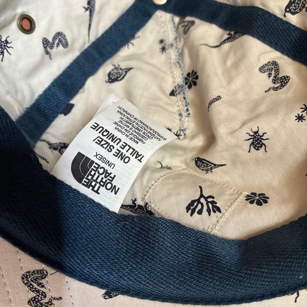 Used THE NORTH FACE Cap Navy Embroidered Logo Patch