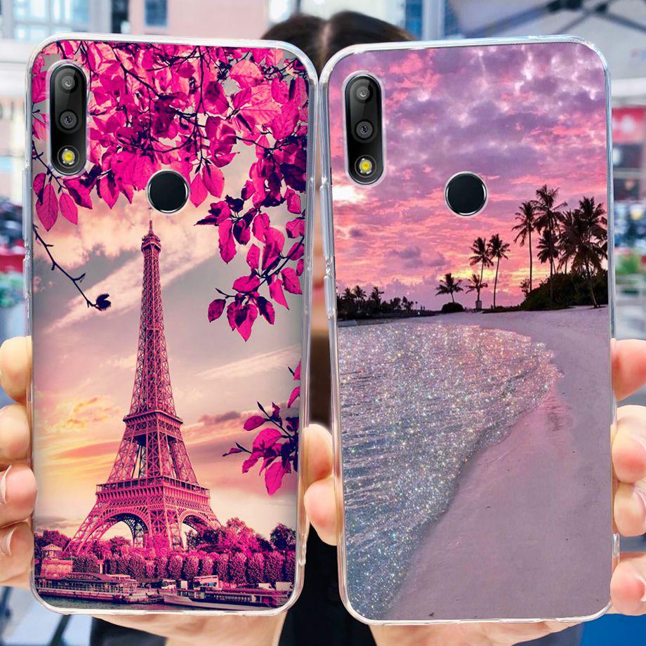 Case for Asus ZenFone Max Pro M2 ZB631KL ZB631KL Capa Soft Silicone Transparent TPU phone Back Mask protecive Cover Jelly Paint